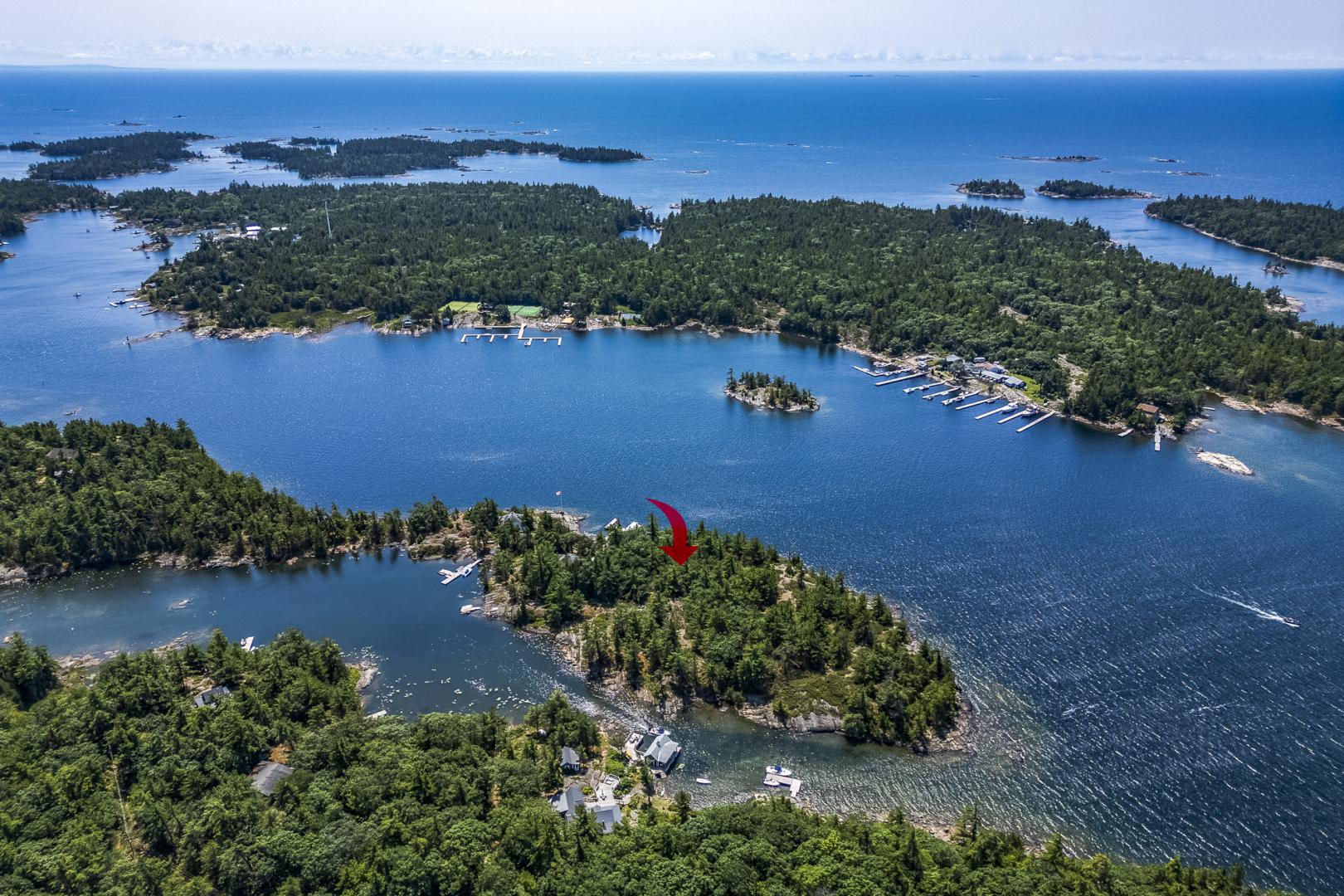 Ellen Pearce Isle – Private island in Georgian Bay, Ontario, Canada